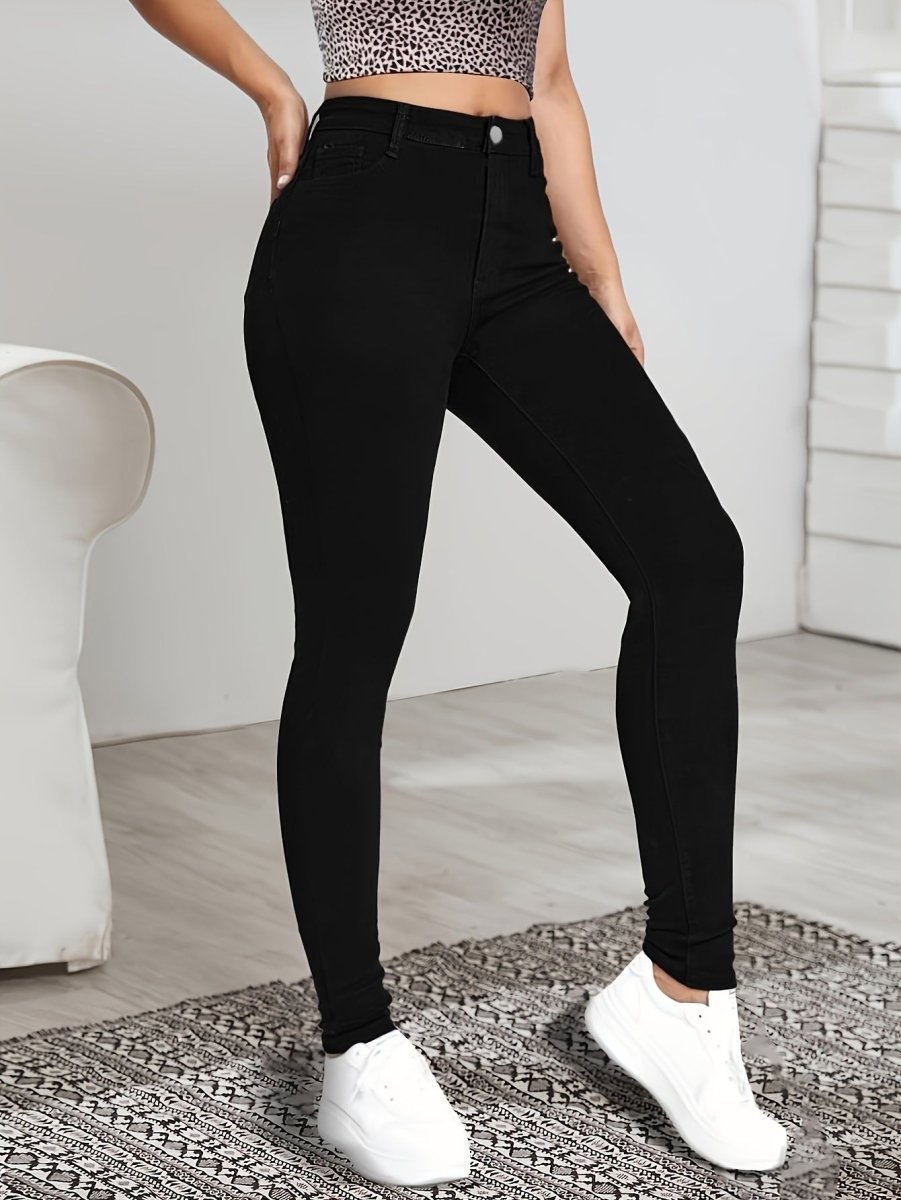 LISETTE™ - Sleek High-Waist Skinny Jeans - La femme Toronto