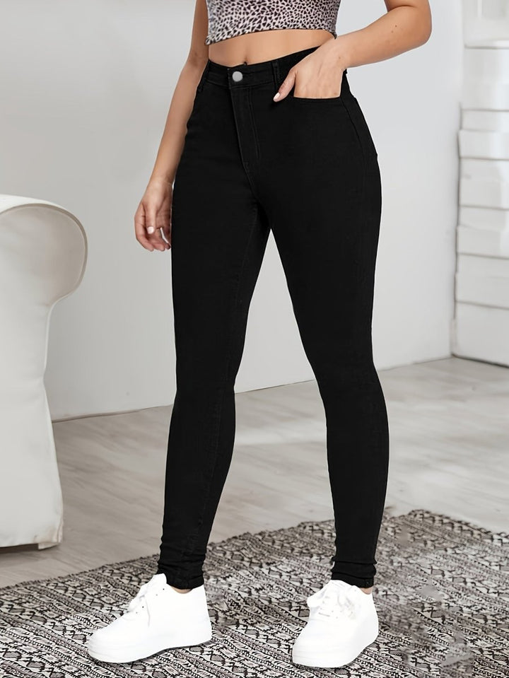 LISETTE™ - Sleek High-Waist Skinny Jeans - La femme Toronto