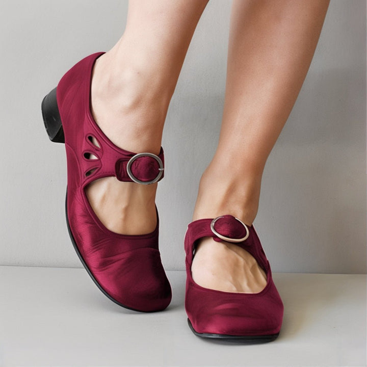 Mary | Orthopaedic Leather Flats