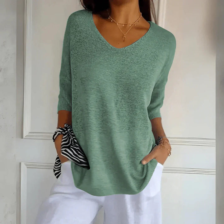 Azure™ - Relaxed Elegant Top - La femme Toronto