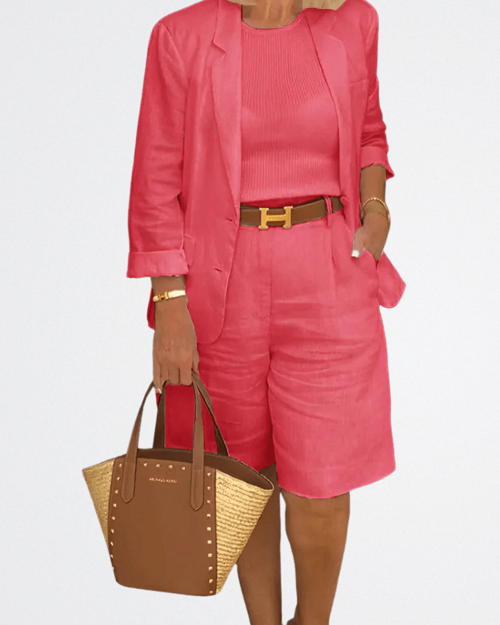 Marina - Coastal Linen Ensemble - La femme Toronto