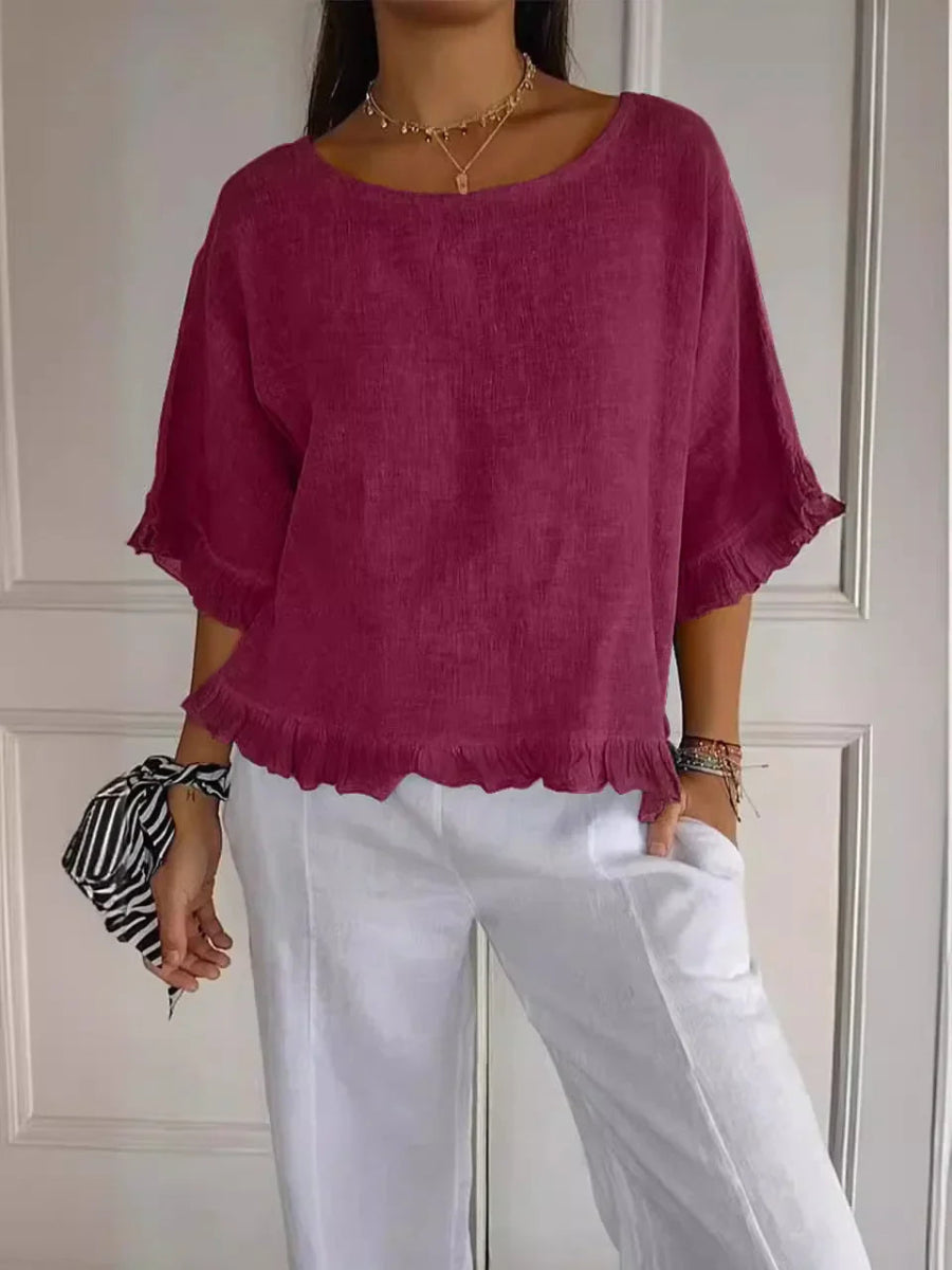 Nayeli - Stylish Casual Blouse - La femme Toronto