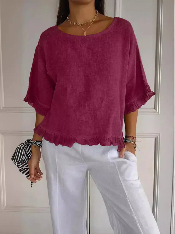 Nayeli - Stylish Casual Blouse - La femme Toronto