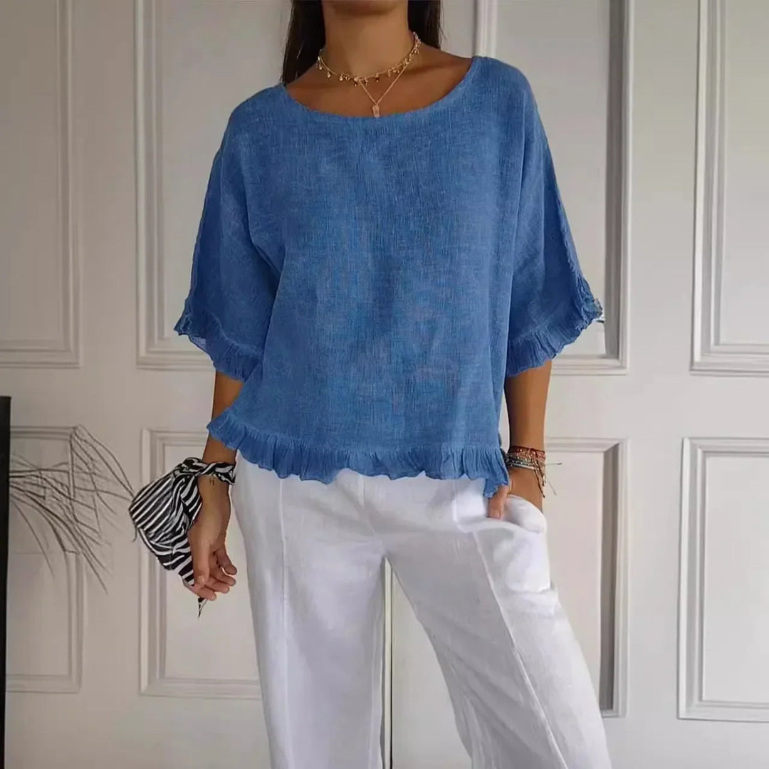 Nayeli - Stylish Casual Blouse - La femme Toronto