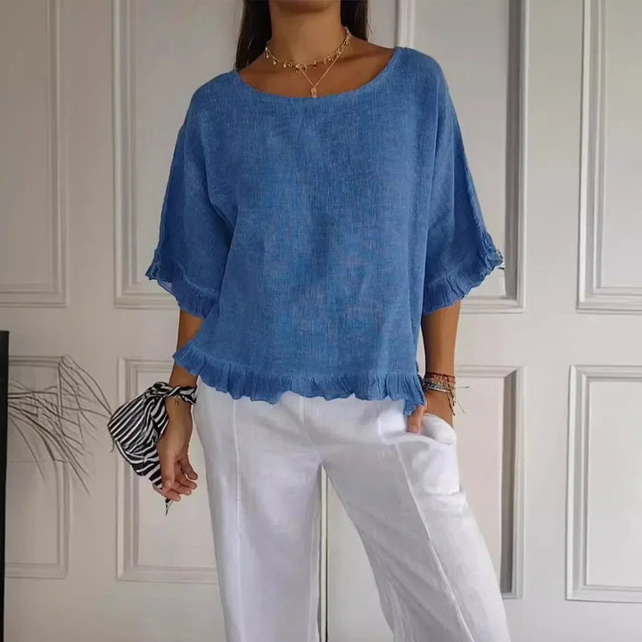 Nayeli - Stylish Casual Blouse - La femme Toronto