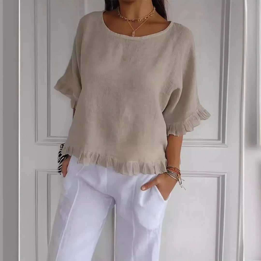 Nayeli - Stylish Casual Blouse - La femme Toronto