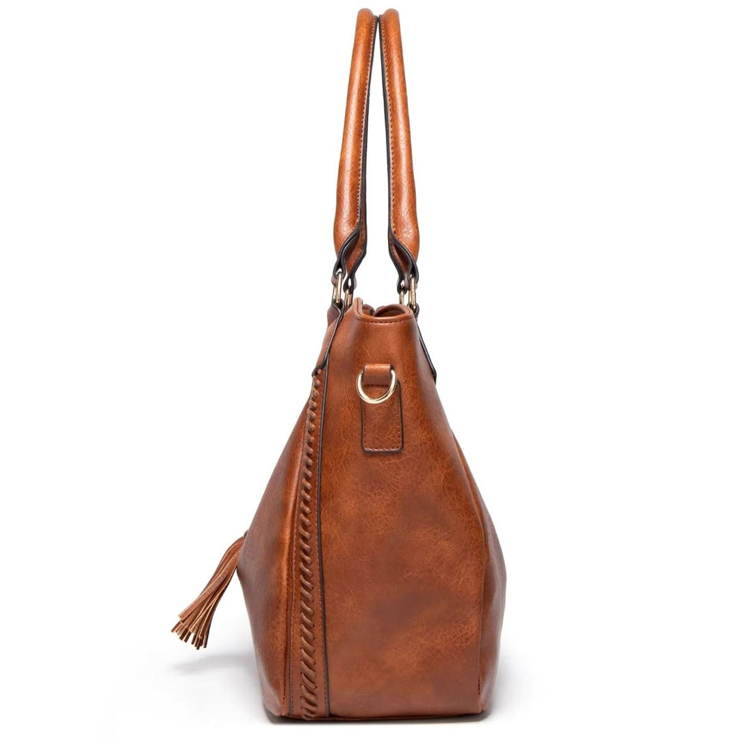 Nellie - Women's Leather Bag - La femme Toronto