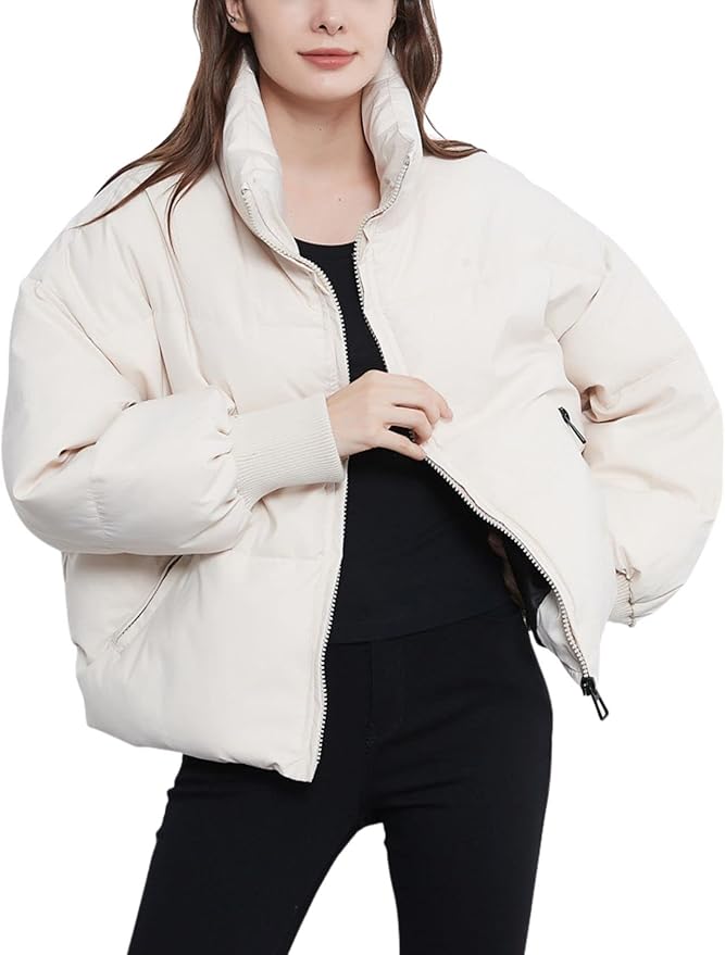 Quilted Puffer Jacket - La femme Toronto