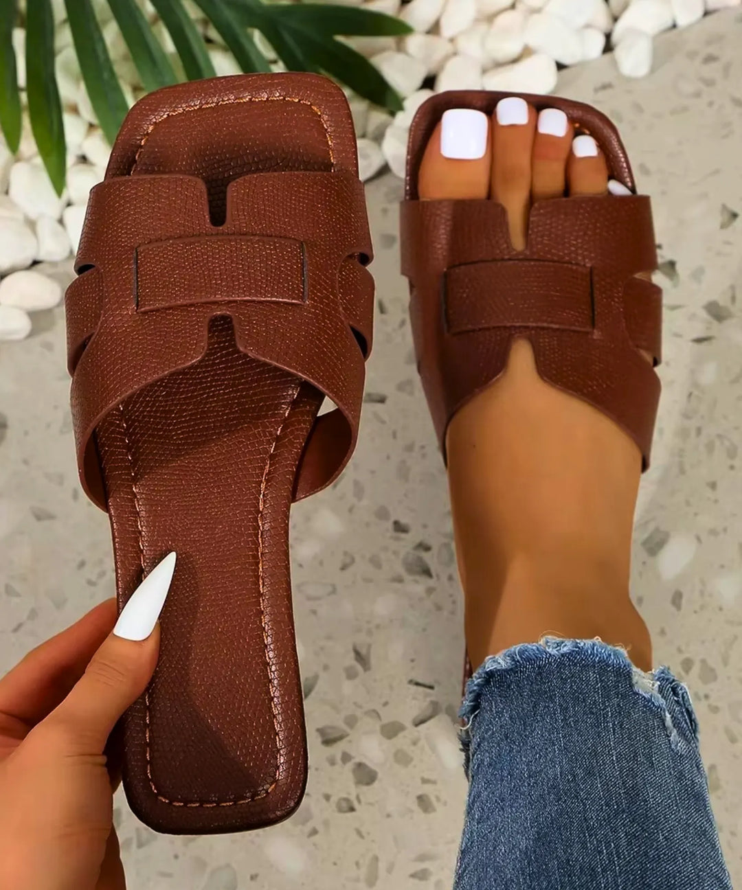 Aleksandra | Rasteirinha sandale sa širokim kaišem – udobne za leto