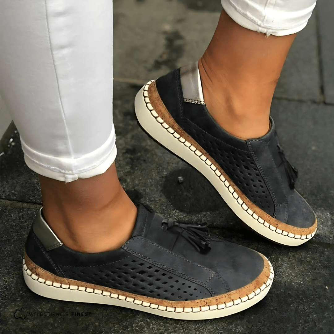 Remington | Orthopedic Summer Slip-Ons - La femme Toronto
