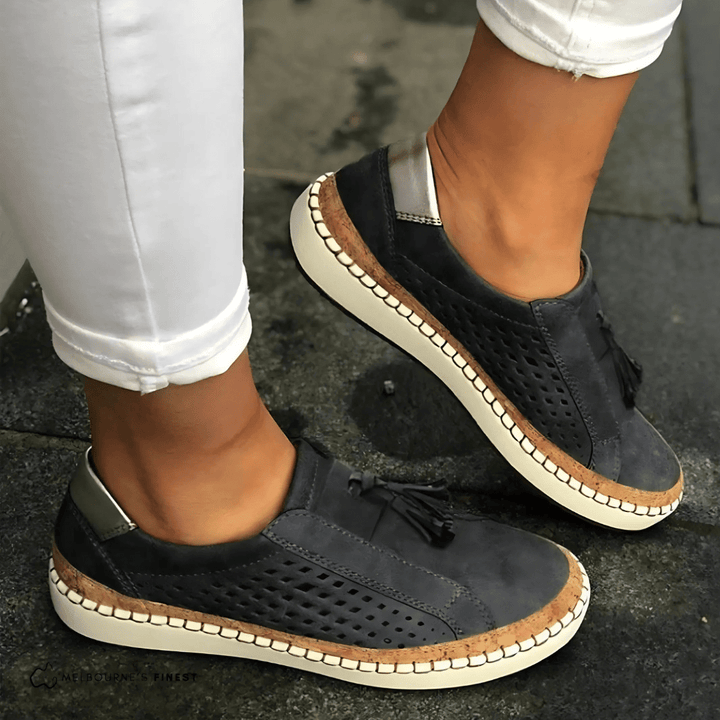 Remington | Orthopedic Summer Slip-Ons - La femme Toronto