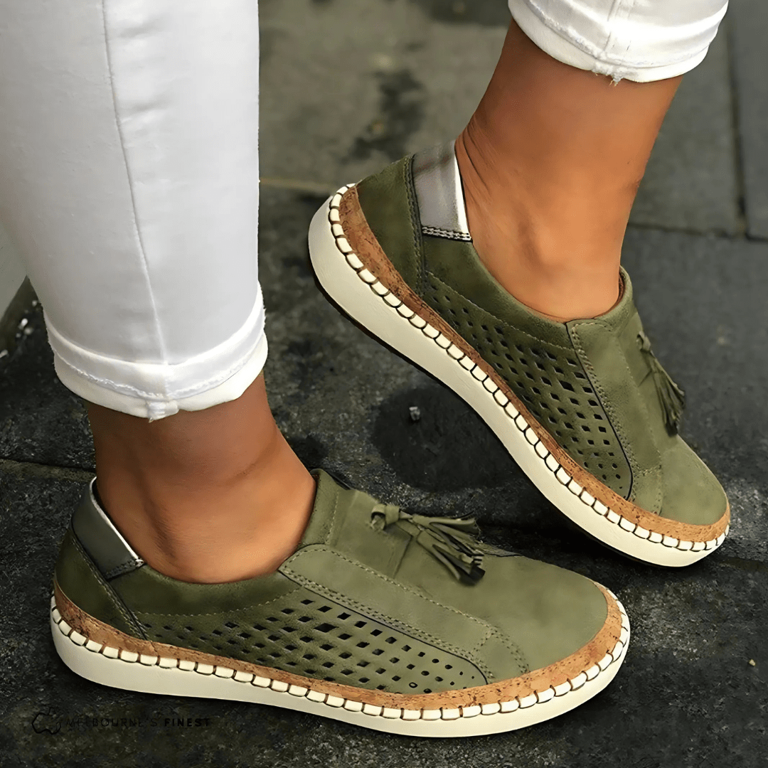 Remington | Orthopedic Summer Slip-Ons - La femme Toronto