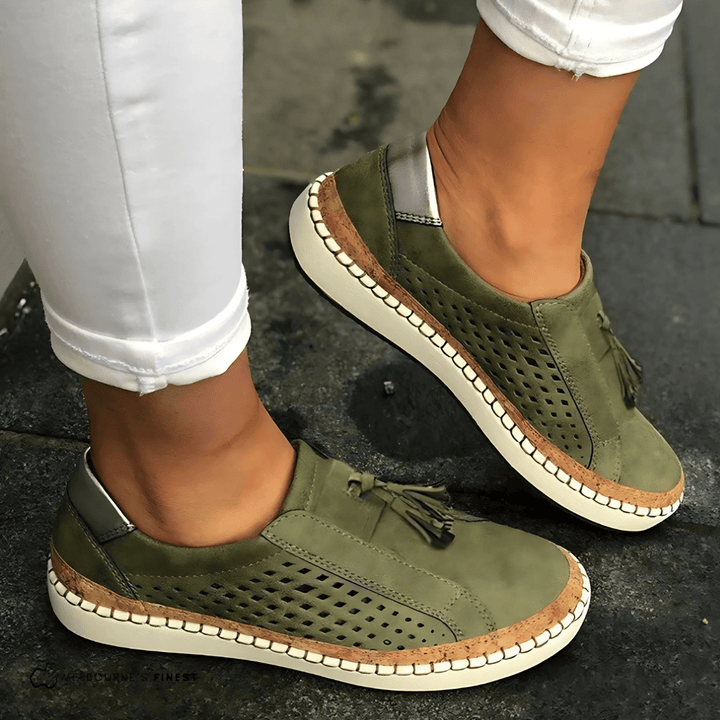 Remington | Orthopedic Summer Slip-Ons - La femme Toronto