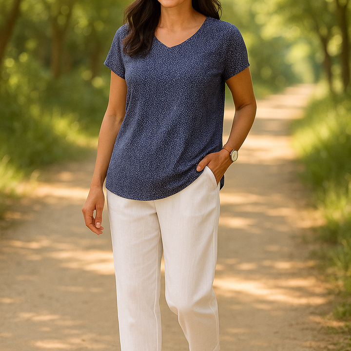 Sylvie – Breezy Summer Trousers - La femme Toronto