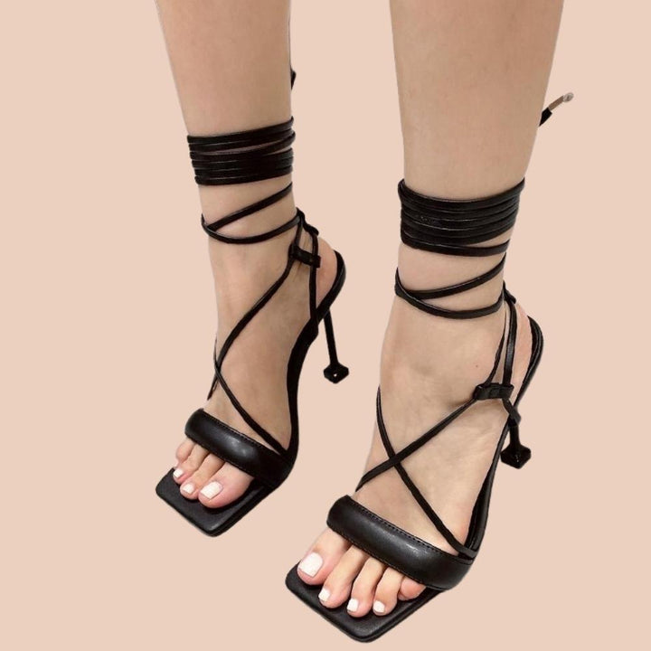 Tijana | Visoke potpetice sa vezivanjem