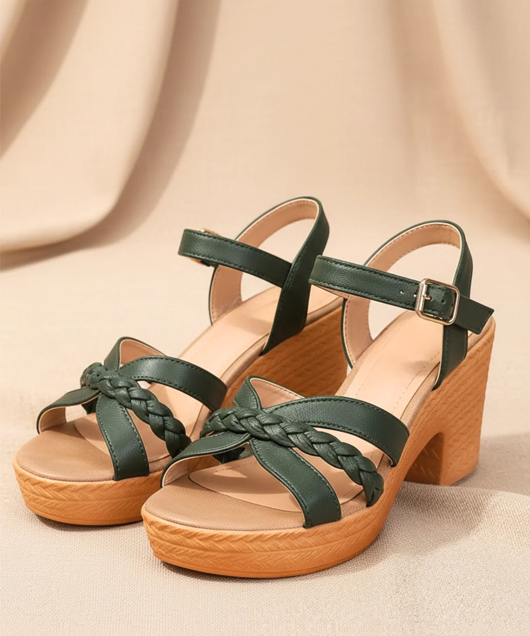Kristina | Sandale na platformi sa debelom blok petom