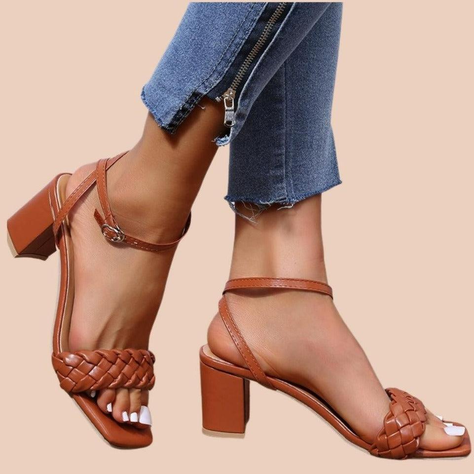 Ivana | Sandale sa niskom petom