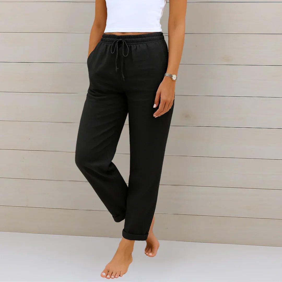 Selena™ | Comfortable Stretch Pants - La femme Toronto