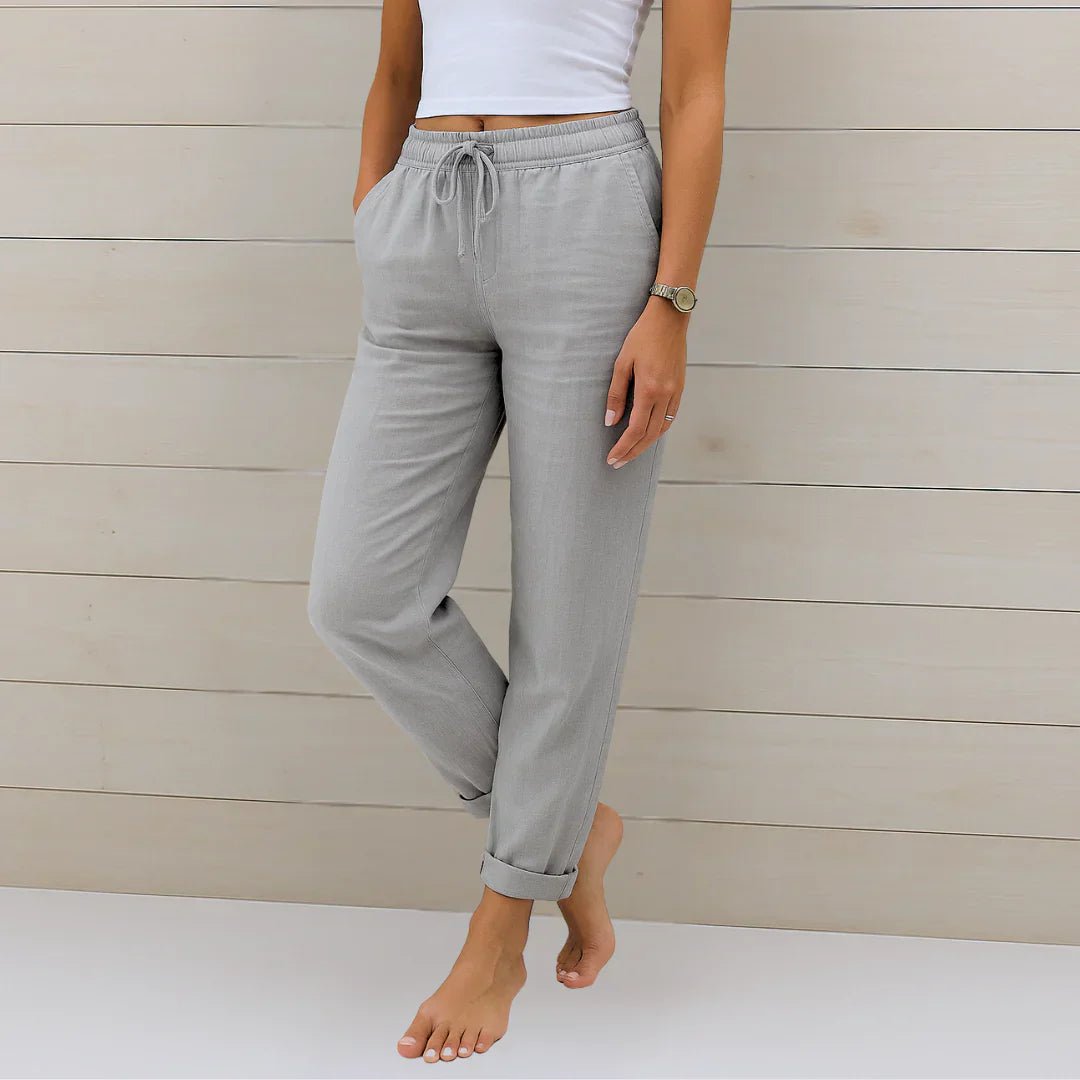 Selena™ | Comfortable Stretch Pants - La femme Toronto