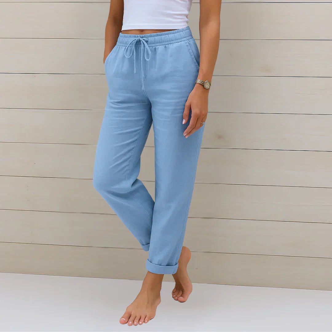 Selena™ | Comfortable Stretch Pants - La femme Toronto