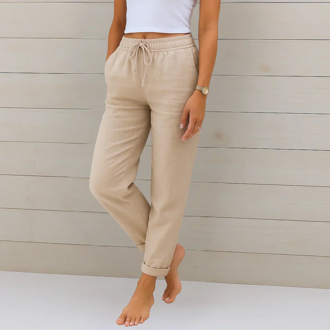 Selena™ | Comfortable Stretch Pants - La femme Toronto
