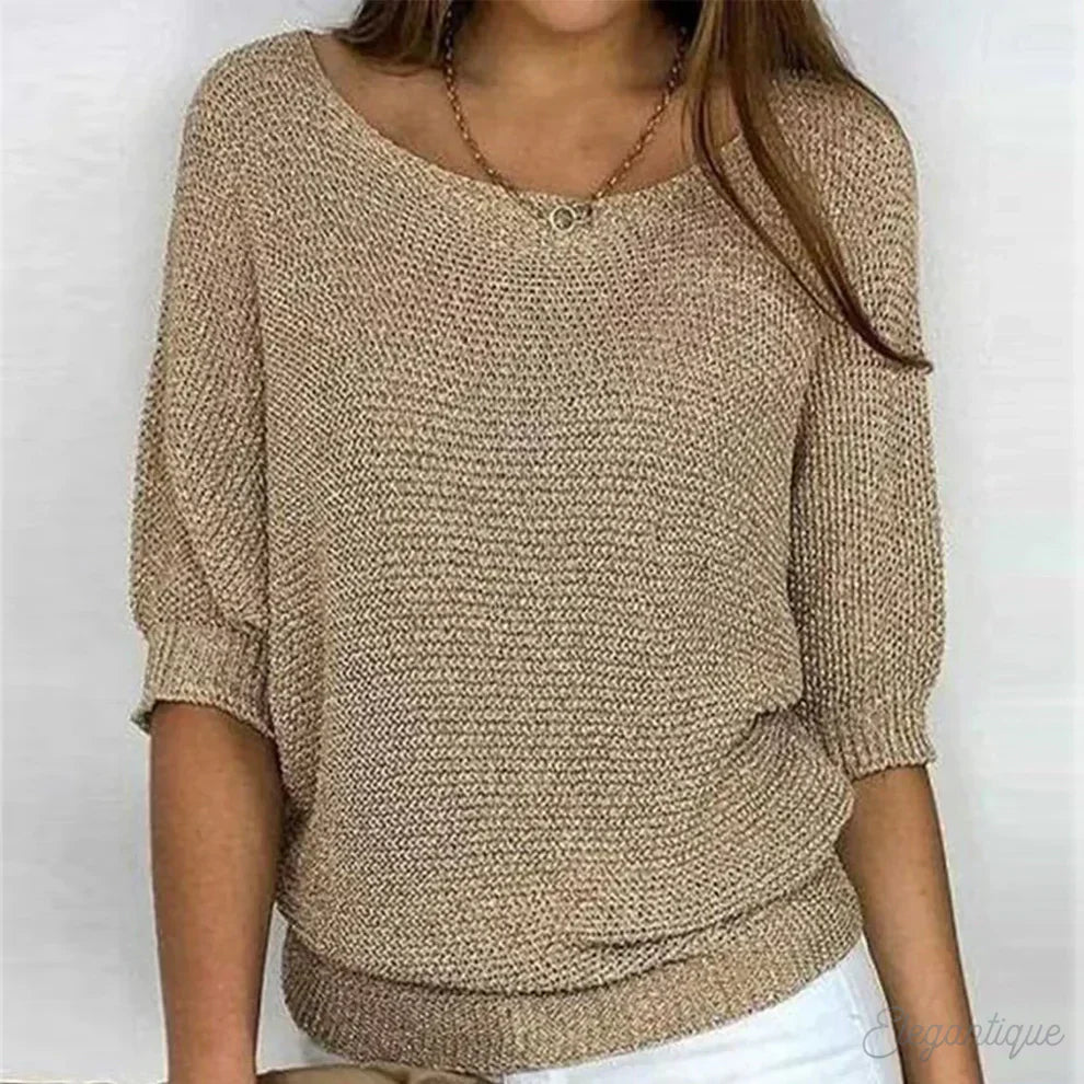 Daniella - Elegant Sweater - La femme Toronto