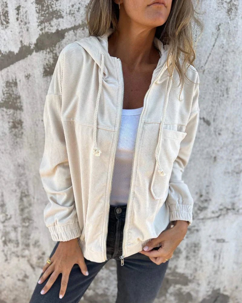 VERONIKA - CORDUROY JACKET - La femme Toronto