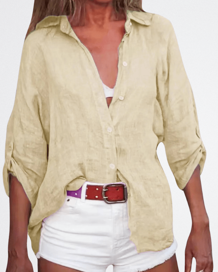 Zaira - Effortless Beach Shirt - La femme Toronto